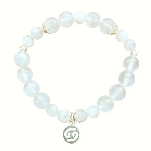 Selenite Cancer ♋️ Bracelet - Picture 2 of 8
